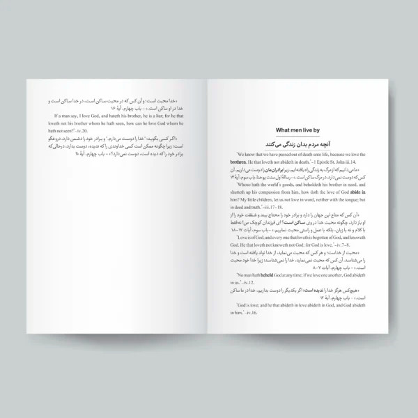 کتاب داستانهای کوتاه 2 زبانه از لئو تولستوی